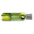 Miniatyrbild 3 av 8: 3 i 1 kopp lock rengöringsborste ABS Halkfritt grepp Transparent grön multifunktionell kopp rengöringsverktyg för isolerad mugg