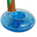 Miniatyrbild 7 av 8: Drink Float Coconut Tree Shape PVC Uppblåsbar flytande drickshållare för poolstrand