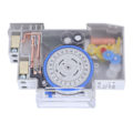Pikkukuva 2 / 8: Aikakatkaisin Timer-rele Mekaaninen ohjaus Ohjelmoitava ohjain 220-240V AC koneelle