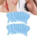 Miniatyrbillede 7 af 8: 20 stk Øjenvippe Løftebørste Y-form Øjenvippetransplantationskam Curler Anti-Slip Lash Perming Tool (blå)