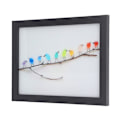 Miniatyrbild 7 av 8: Fotoram Svart Dekorativ Robust Multifunktionell Havsglas Fåglar Tavelram för Sovrum Vardagsrum