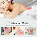 Pikkukuva 8 / 8: Kannettava USB-massageri Kehon Värähtely Kehon Hieronta Vibrator