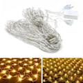 Miniatyrbild 3 av 8: Net Mesh String LED Lights 4,9x4,9ft Vattentät Utomhus Jul Net Lights för jul Utomhusbröllop