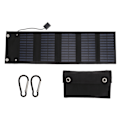 Miniatyrbillede 1 af 8: Solpanel Foldbar Taske Monokrystallinsk Silicium til Bærbare Computere Bilbatterier Vogne Busser Sender 5,5V 25W