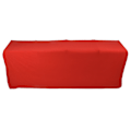 Miniatyrbild 1 av 8: Stretch Spandex Bordsöverdrag Bra elasticitet Tvättbar Återanvändbar Röd Stretchbar duk med 4 fickor för bröllopsfest6FT(183x76x76cm)
