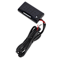 Miniatyrbild 3 av 8: DC12V Digital Display Motorcykel Termometer M10 Sensor Vattentemperaturmätare 14mm Tändstift Adapter Grön