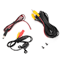 Miniatyrbillede 2 af 8: Universal HD bilparkerings system Nattesyn Monitor med 150° vandtæt bakkamera