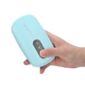 Miniatyrbillede 6 af 8: Øjenvippe Mini Blæser USB Opladbar Grafting Øjenvippe Forlængelse Lim Tør Blæser Blå