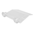 Miniatyrbillede 3 af 8: Reptil solbadsplatform multifunktionel transparent akryl Turtle Dock solbadsplatform med 2 sugekopper L