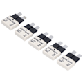 Miniatyrbillede 8 af 8: E37 Auto T1 Reset Sikringsautomat UL Grade 94V0 Termoplastisk ATC ATO Sikringsautomater 25A 5 Pak