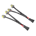 Pikkukuva 8 / 8: 2 kpl 9005 9006 Uros-H8 H9 H11 Naaras-Liitäntäjohdot Kuorma-auton LED-Johtojohdolle