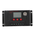 Miniatyrbild 4 av 8: LCD PWM Solcellsladdningsregulator 12V 24V Automatisk Identifiering Solcellsladdningsregulator