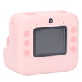 Miniatyrbilde 7 av 8: K27 Kids Instantkamera Foran Bak Dobbel Linse Selfie Video Papir Instant Print Kamera med snor Rosa Uten minnekort