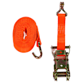 Miniatyrbilde 1 av 8: 25mmx6m Ratchet Spennestropp Lasteestropp 1500kg Kapasitet Sikringsstropper for Tilhenger Lastebil Bil