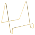 Miniatyrbillede 2 af 8: Metalpladestativer Pletteringsproces Rustforebyggelse Jernpladeholder Billeddisplaystativ til Tablet PC'er CD-plader Bøger Guld