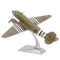 Miniatyrbild 4 av 8: Flygplansmodell med fäste Realistisk struktur Legering Flygplansdekorationer Leksak för samling och visning