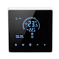 Miniatyrbild 3 av 8: 16A digital termostat med LCD-skärm Programmerbar termostat Elektrisk värmetermostat för hemmakontor Hotell AC 90V‑240V Vit Utan WiFi