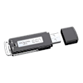 Miniatyrbillede 3 af 5: Sort Mini USB Keylogger med 240 Timers Optagelse, En-Knap Strømafbrydelse - Lige Stik U Disk Optager