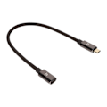 Pikkukuva 7 / 8: USB C - USB C -kaapeli tyypin C USB4.0 -datakaapeli Thunderbolt 4:lle PD100W pikalataus 40 Gbps 8K 60Hz tyypin C -jatkokaapeli 30 cm