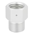 Miniatyrbillede 6 af 8: Homebrew Cylinder Adapter Connector indre gevind TR21-4 til ydre gevind W21.8-14 til Sodastream