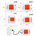 Miniatyrbild 2 av 5: Full Spectrum COB LED Grow Light för inomhusväxter - Ingen drivrutin behövs