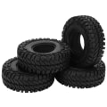 Pikkukuva 5 / 8: 4 kpl 114MM 1,9 tuuman kumirenkaat Sopii SCX10 90046 1/10 RC-automallille