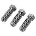 Miniatyrbillede 2 af 8: 3 stk Hærdet stål vulkan dyser høj temperatur 3D-udskrivning Extruder skrivehoved 1,75 mm M61,0 mm
