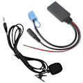 Miniatyrbillede 6 af 8: Bluetooth 5.0 AUX-kabeladapter med mikrofon til håndfri erstatning for Smart Fortwo 450 Radio