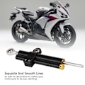 Miniatyrbild 3 av 8: Universal Motorcykel CNC Justerbar Styrdämpare Monteringsfäste Stabilisator