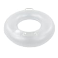 Miniatyrbilde 3 av 8: LED oppblåsbar badedring med 2 håndtak Transparent badedring med fargerikt LED-lys for bassengleker for barn