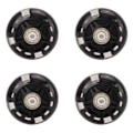 Miniatyrbillede 3 af 8: 4 ST Inline Skate Flash Wheel Rulleskøjter PU-hjul Erstatningshjul 69mm