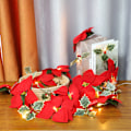 Miniatyrbild 5 av 8: LED Flower String Light 2m konstgjord röd blomma Fairy String Light för gräsmatta trädgård