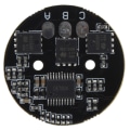Pikkukuva 7 / 8: 12V 24V kaksisuuntainen harjaton ESC 30A pyöreä elektroninen nopeudensäädin RC-veneeseen