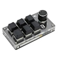 Miniatyrbilde 5 av 8: Mekanisk spilltastatur 6 taster 1 knapp Liten USB trådløs Dual Mode OSU-tastatur DIY programmerbar tastatur