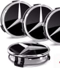 4x Original Benz navkapsel/hjulkapsel hjulnavkapsel