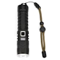 Miniatyrbild 1 av 8: Ultraljusbar utomhusficklampa Zoombar Fokuserande USB Uppladdningsbar Smart Power Display