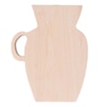 Miniatyrbillede 1 af 8: Trævase Enkel Vintage Stil Naturlig Fyrretræ Holdbar Robust Lugtfri Umalet Blomster Vase i Træ