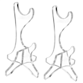 Miniatyrbild 4 av 8: 2st Sword Stand Akryl Stabil Lätt att installera Unikt multifunktionellt displayställ för Wand Hem Vardagsrum Transparent