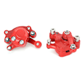Miniatyrbilde 5 av 8: 140 mm gasskiva bremseskosett for gasskiva bak passer for elektrisk scooter ATV 49CC