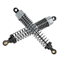Miniatyrbilde 4 av 8: 1 par RC støtdempere dempere reservedeler Passer for HSP 94111 94188 94108 1/10 RC bil Titanfarge