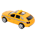 Miniatyrbillede 6 af 8: 1:32 Legetøjsbil Legering Taxi Model Simulering Lyd Lys Kabine Model Træk Tilbage Børnegaver#2