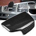 Miniatyrbild 3 av 8: Kolfiber växelspaksknopp Huvudskydd för Audi A4 S4 RS4 B9 A5 S5 RS5 Q5 Q7