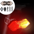Miniatyrbild 3 av 5: 1/5 cykel blinkers ljus Fram och bak Smart trådlös fjärrkontroll 1Set