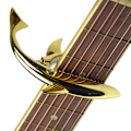 Miniatyrbild 5 av 5: Unik Gitarrklämma med Hajhuvud Håller Akustisk Eller Elektrisk Gitarr Matte silver