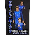 Miniatyrbillede 2 af 3: VM-T-shirt Sort Antoine Griezmann M
