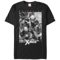 Miniatyrbillede 1 af 5: Sort og Hvid Wolverine X-Men T-Shirt Ny L