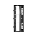 Miniatyrbillede 2 af 5: Dibao X1/t10/t8/t5/t20/t9 Støvsuger Tilbehør Hovedrullebørste Dæksel Sort