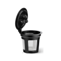 Miniatyrbilde 1 av 5: Refillkapselhus, gjenbrukbar kaffefilterkopp kompatibel med 2.0 1.0 K-kopper