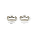 Miniatyrbillede 2 af 5: Kaffe Ekstern Kassette Ring Anti-Rustfri Stål Modtager, B