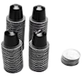 Miniatyrbild 1 av 5: 100 Set Refyllbara Kaffe Kapsel Koppar Engångs Pods för Automatisk Kaffemaskin Matförpackning caf